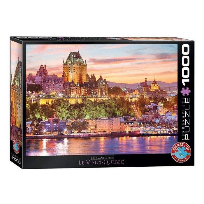 EUROGRAPHICS Puzzle Ville de Québec 1000 Puzzleteile