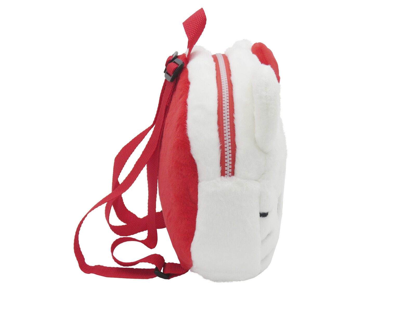 Hello Kitty Kinderrucksack - Plüschrucksack Kuschelig mit Reißverschluss (1-tlg)