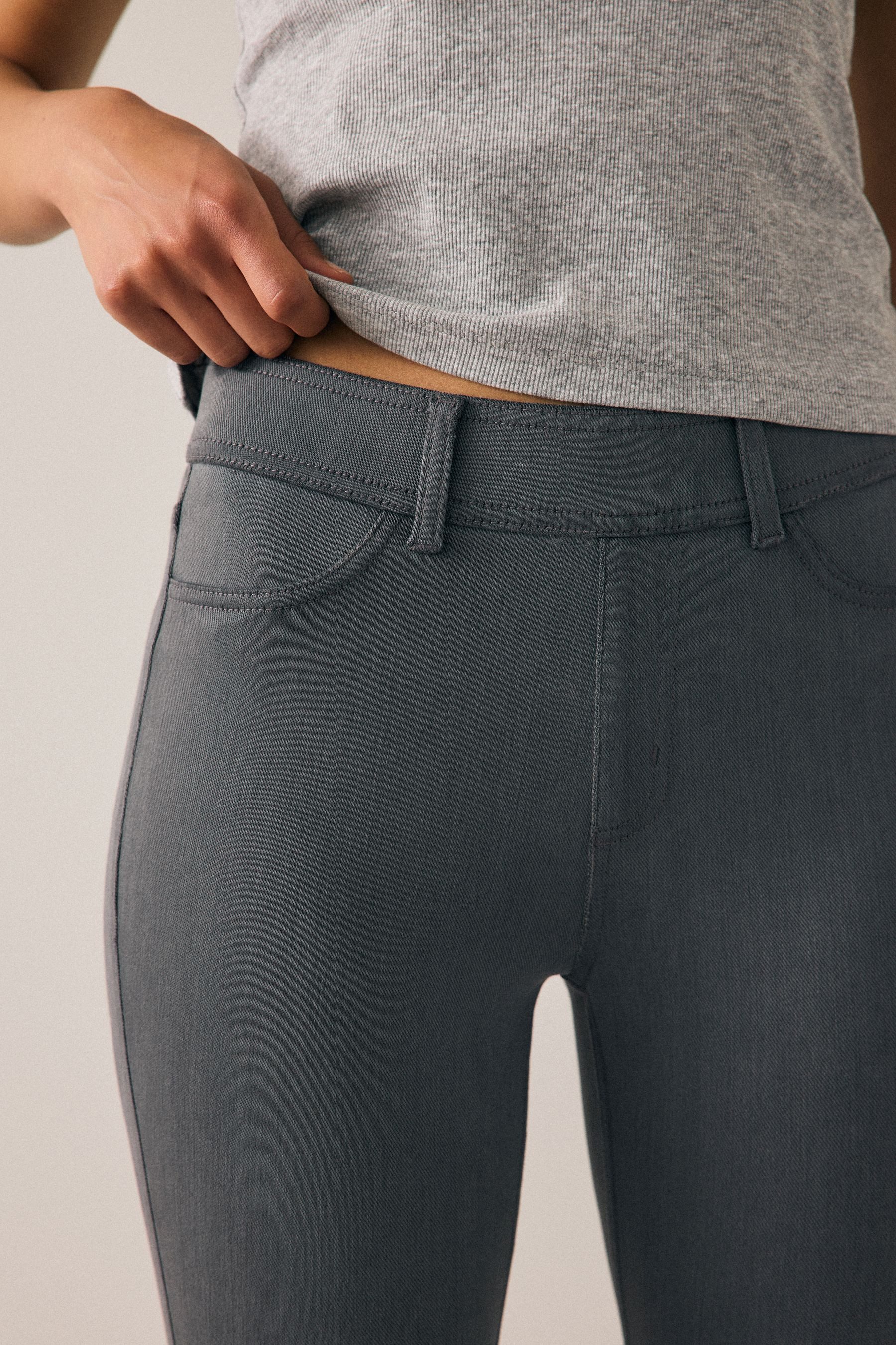 Next Jeansleggings Denim-Leggings aus Jersey (1-tlg)