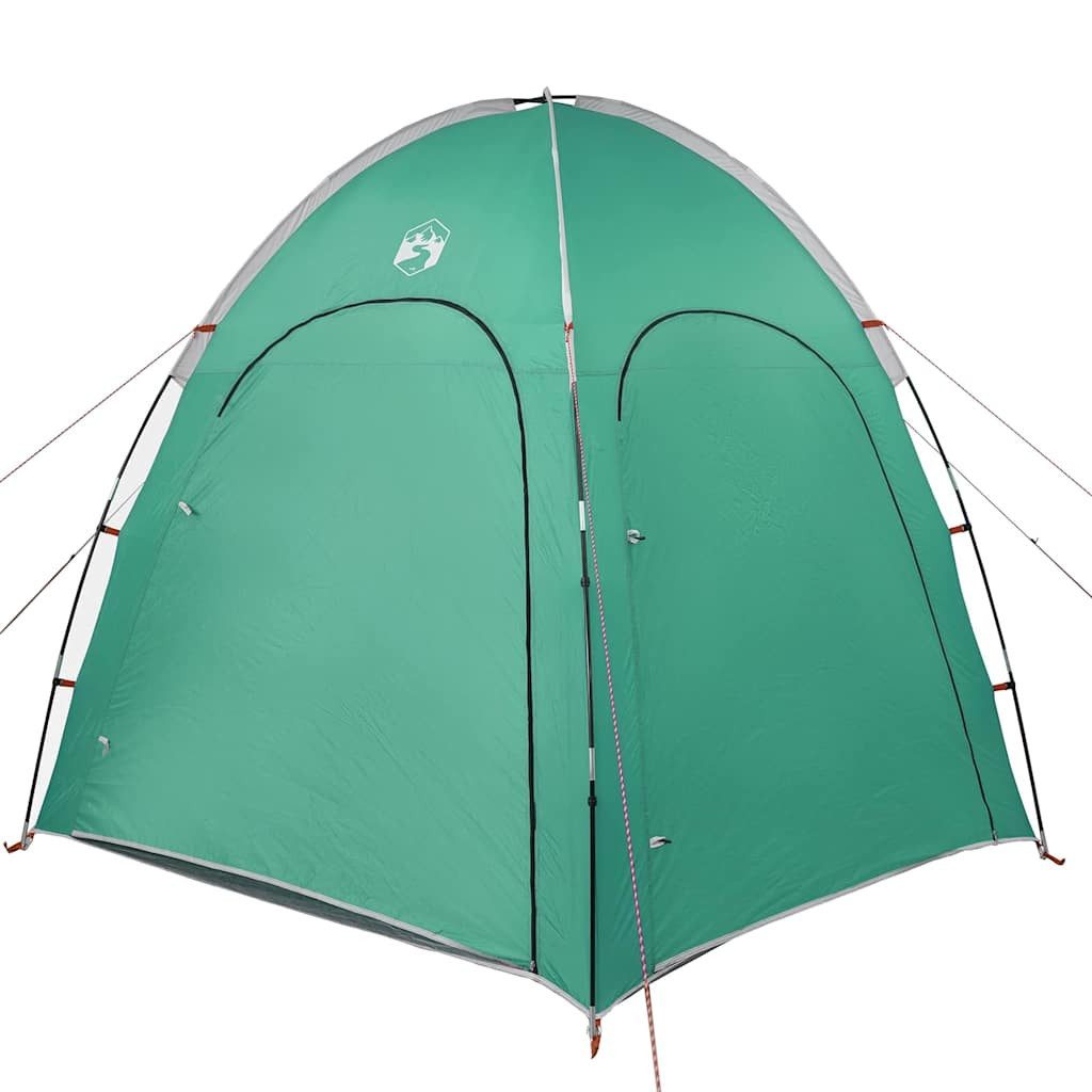 vidaXL Faltzelt Poolzelt Meergrün 366 x 305 x 231 cm Polyester und Fiberglas, (1 tlg)