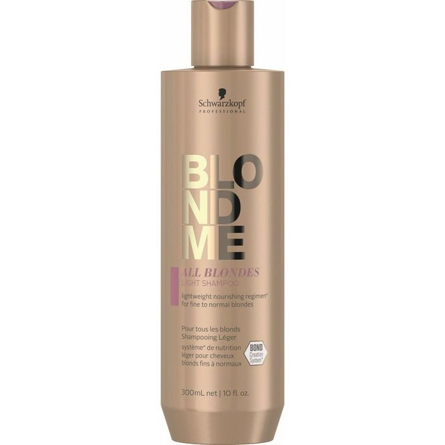 Schwarzkopf Professional Haarshampoo Blondme All Blondes Light Shampoo 300 ml