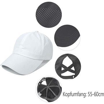 GelldG Sonnenhut Sommermütze Basecap Sportkappe Hut Sonnenschutz Kappe