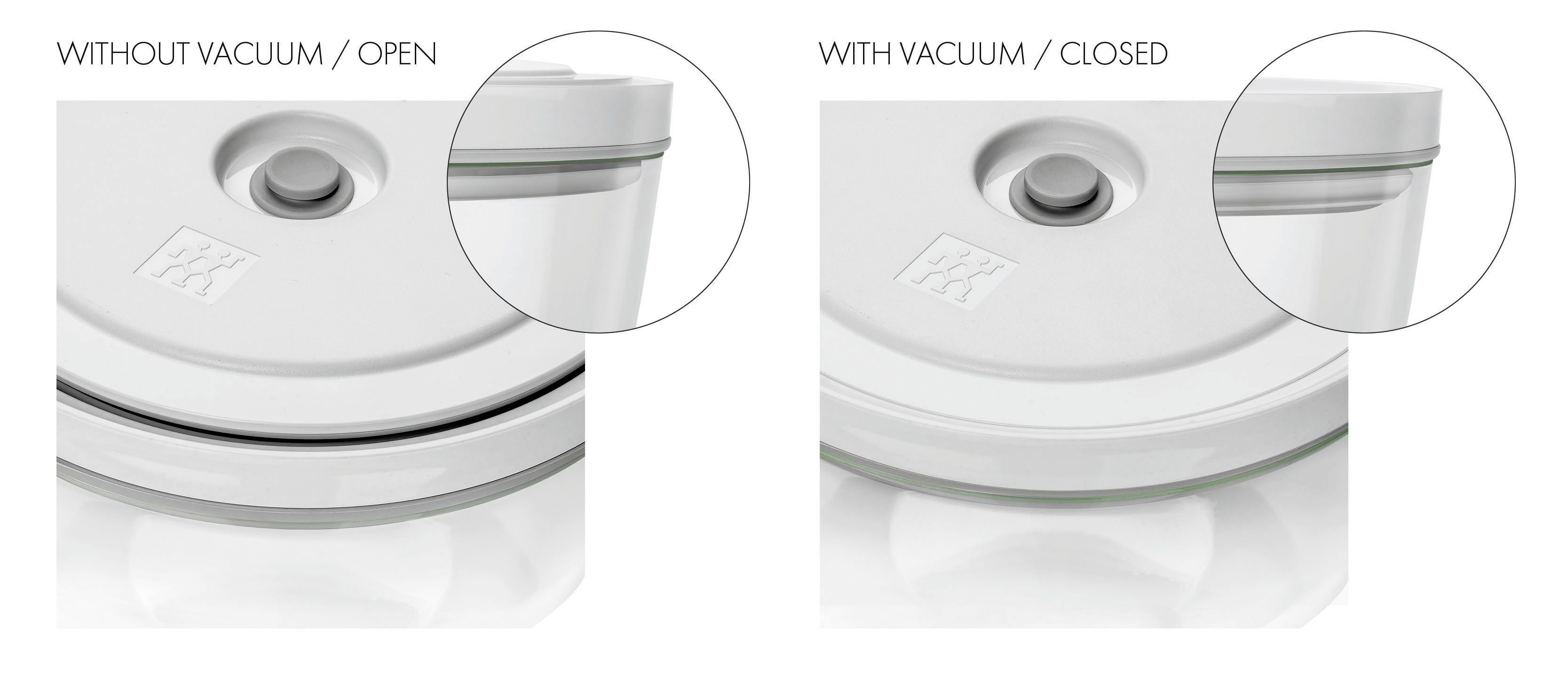 Zwilling Deckel Fresh & Save BOWLS, (1-tlg), Vakuumdeckel mit Double-Sealing-Technologie