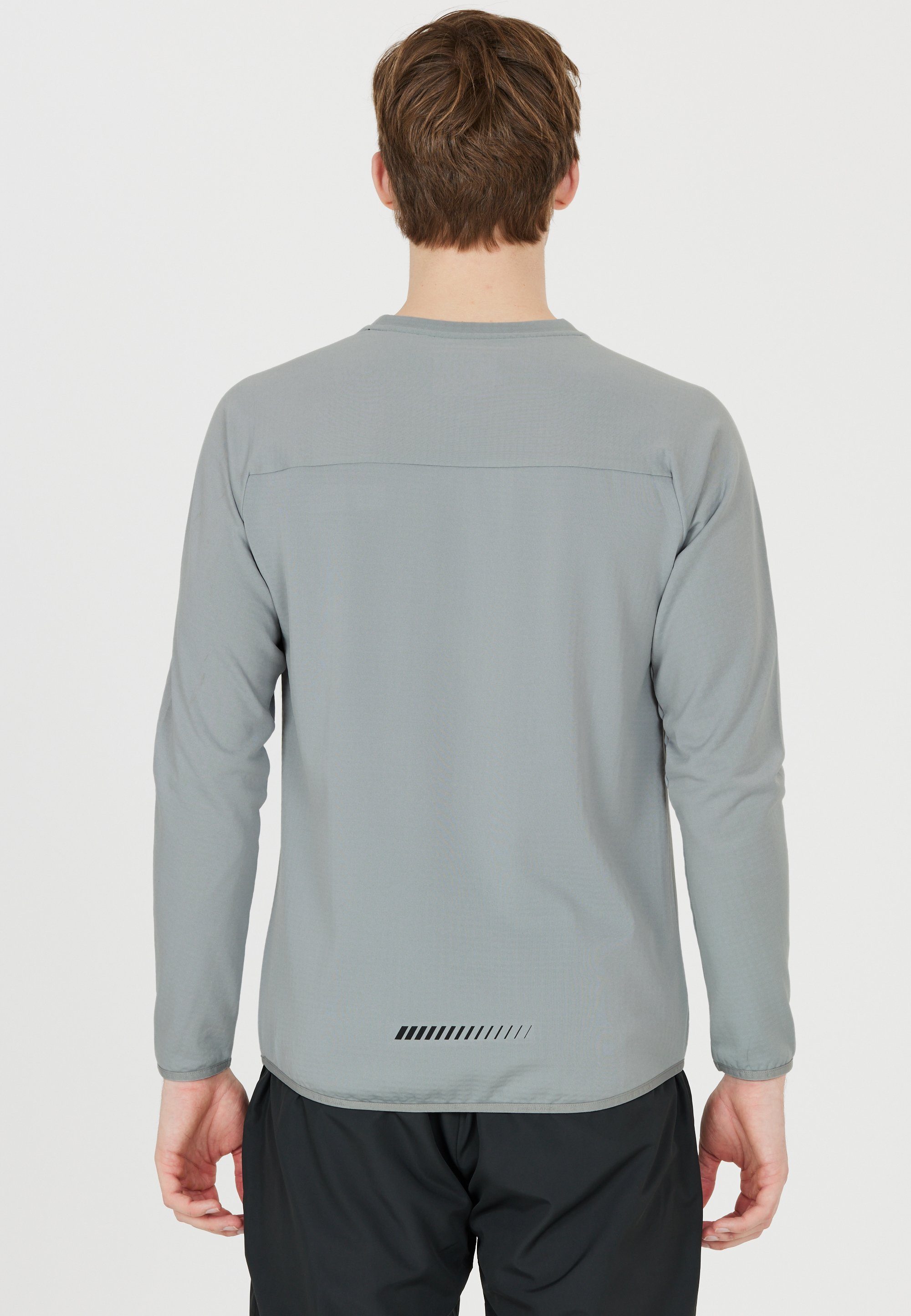 mit Dry-Technologie Funktionsshirt ENDURANCE grau praktischer (1-tlg) Avan Quick