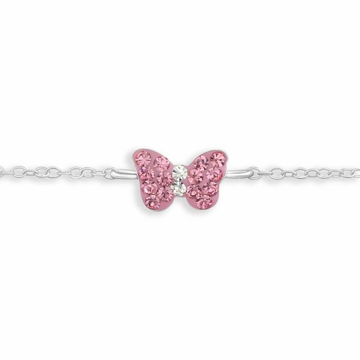 Monkimau Silberarmband Schmetterling Armband Damen Silber Schmuck (Packung)