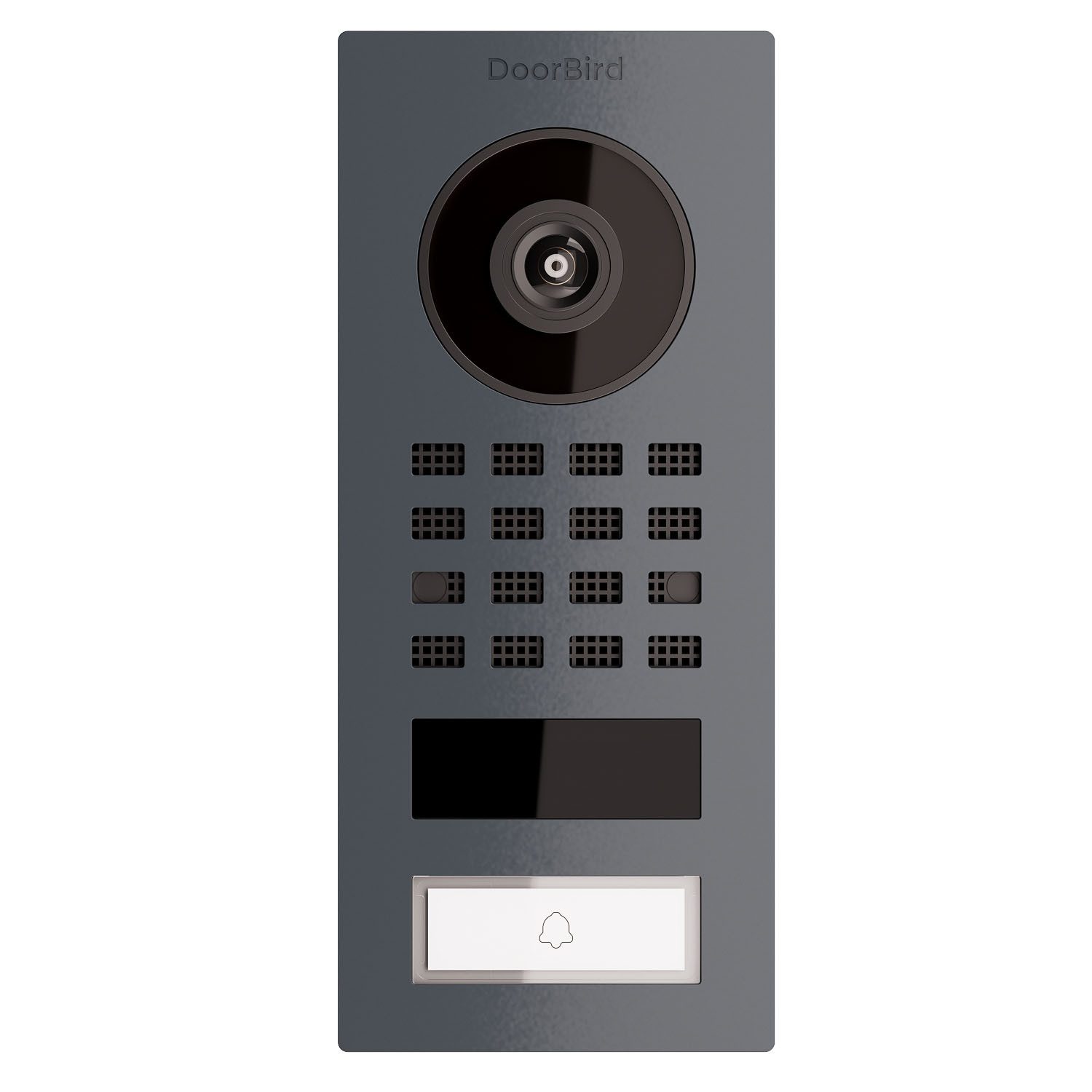 Bravios Briefkasten Aufputz Türsprechanlage Smart-ON Doorbird D1101V Anthrazit
