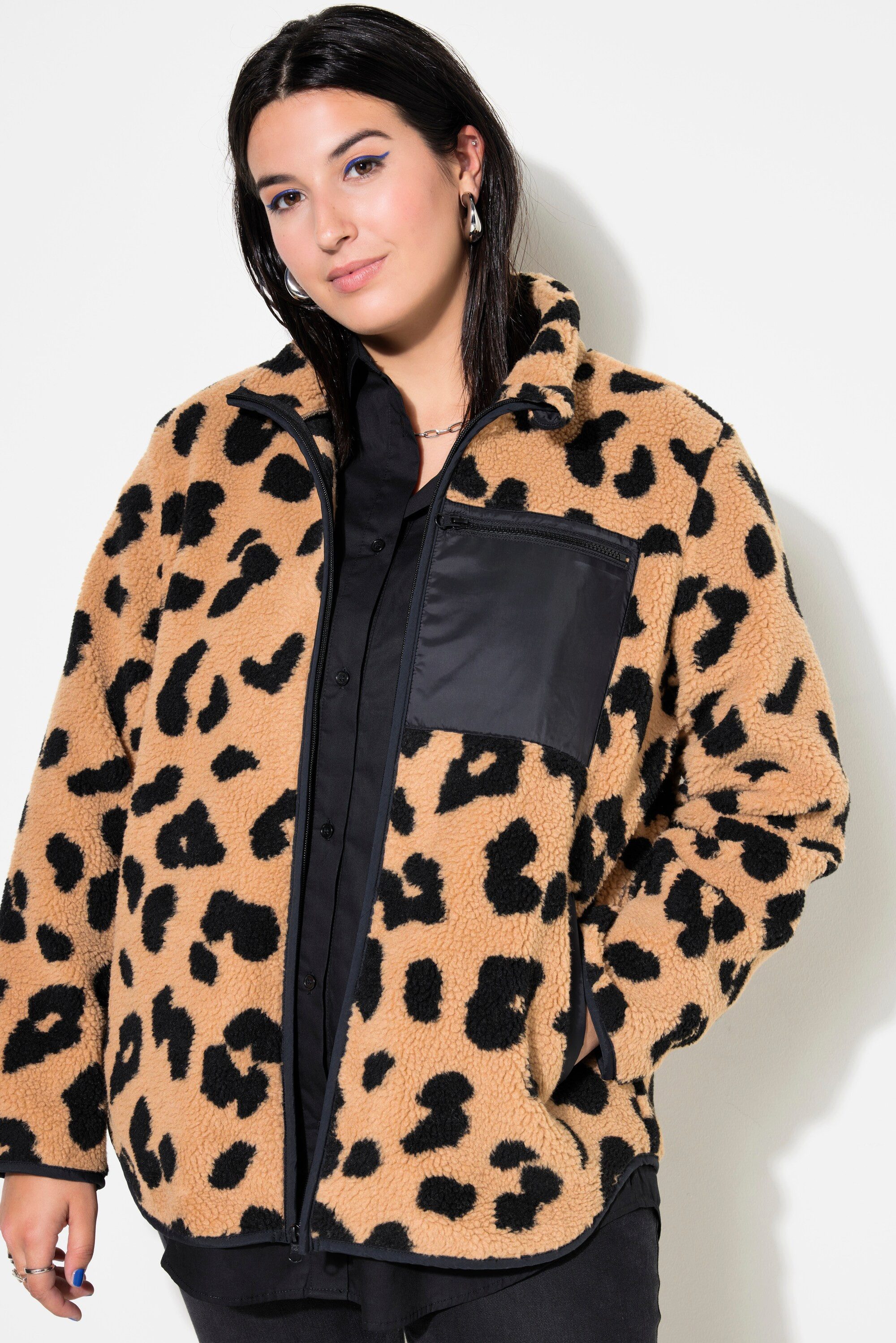 Studio Untold Sommerjacke Teddyjacke Loose Shape günstig online kaufen