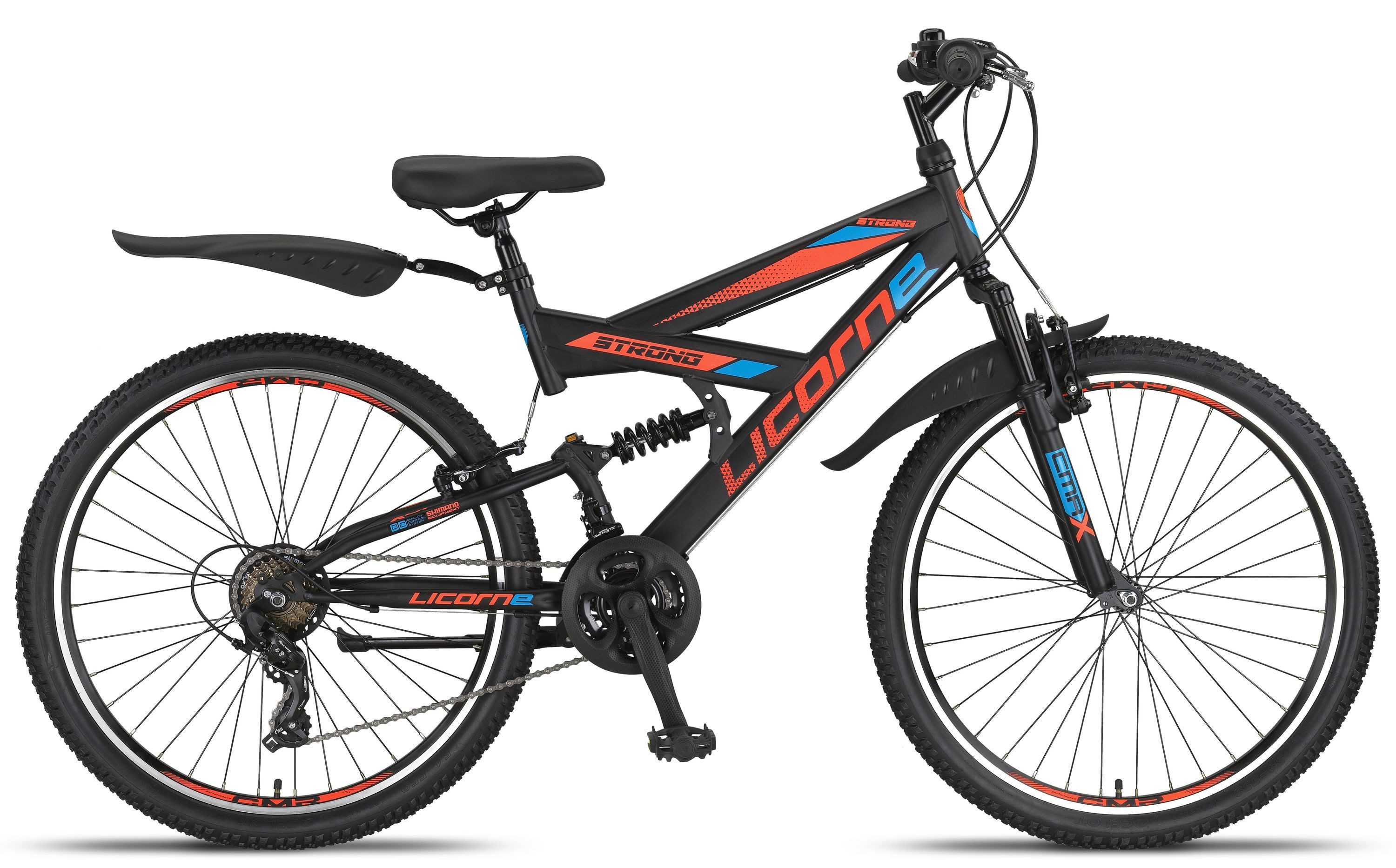 Thumbnail - Licorne Bike Mountainbike Licorne Bike Strong V Premium Mountainbike in 24 und 26 Zoll - Fahrrad