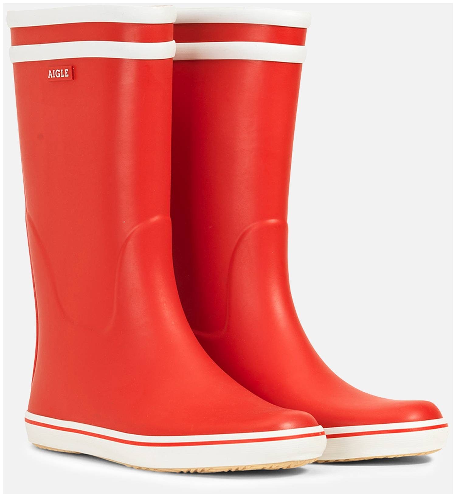 Aigle Aigle Gummistiefel Malouine Rouge/Blanc Bt