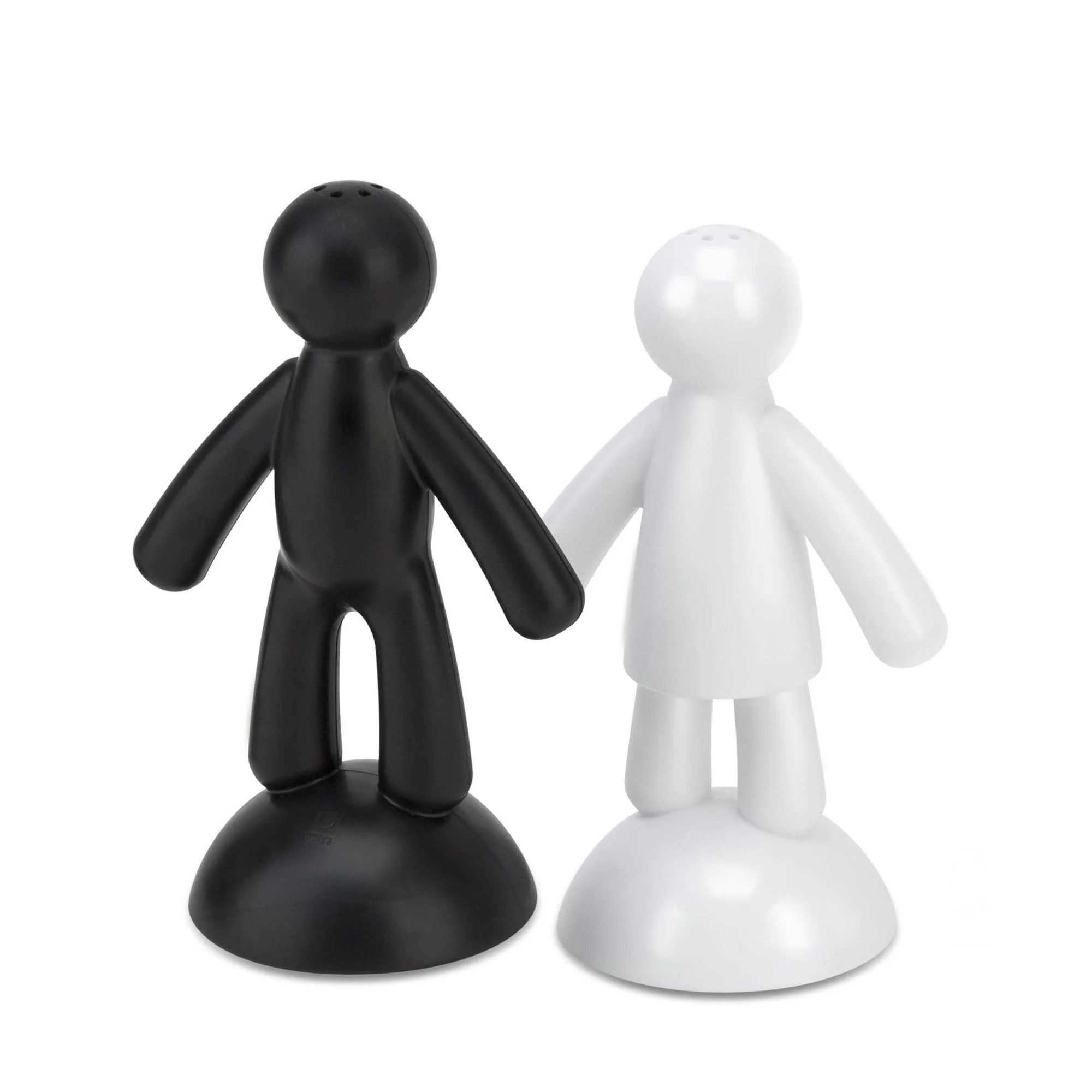 Umbra Salz- / Pfefferstreuer Umbra Buddy Salz- und Pfefferstreuer Set, (Salz & Pfeffer, 2-tlg), magnetisch verbunden