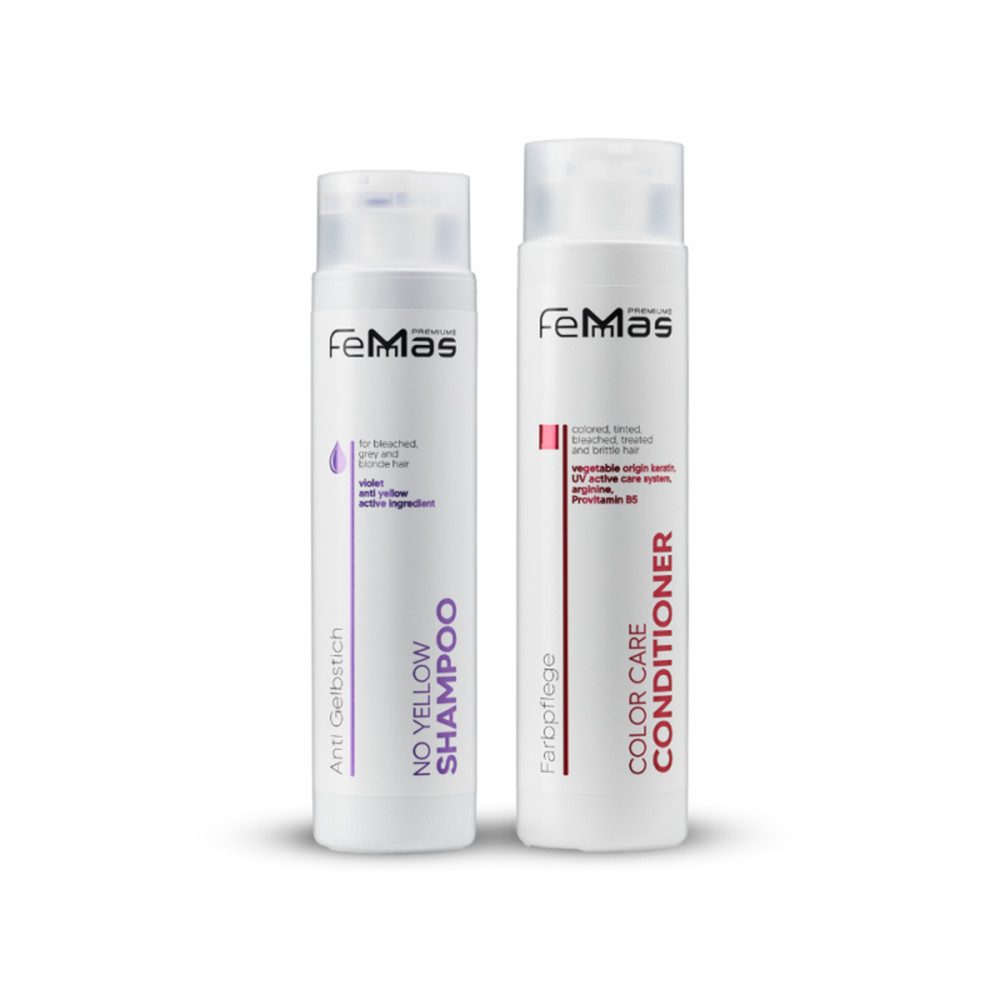Femmas Premium Haarshampoo FemMas Blond Care Set Shampoo & Conditioner