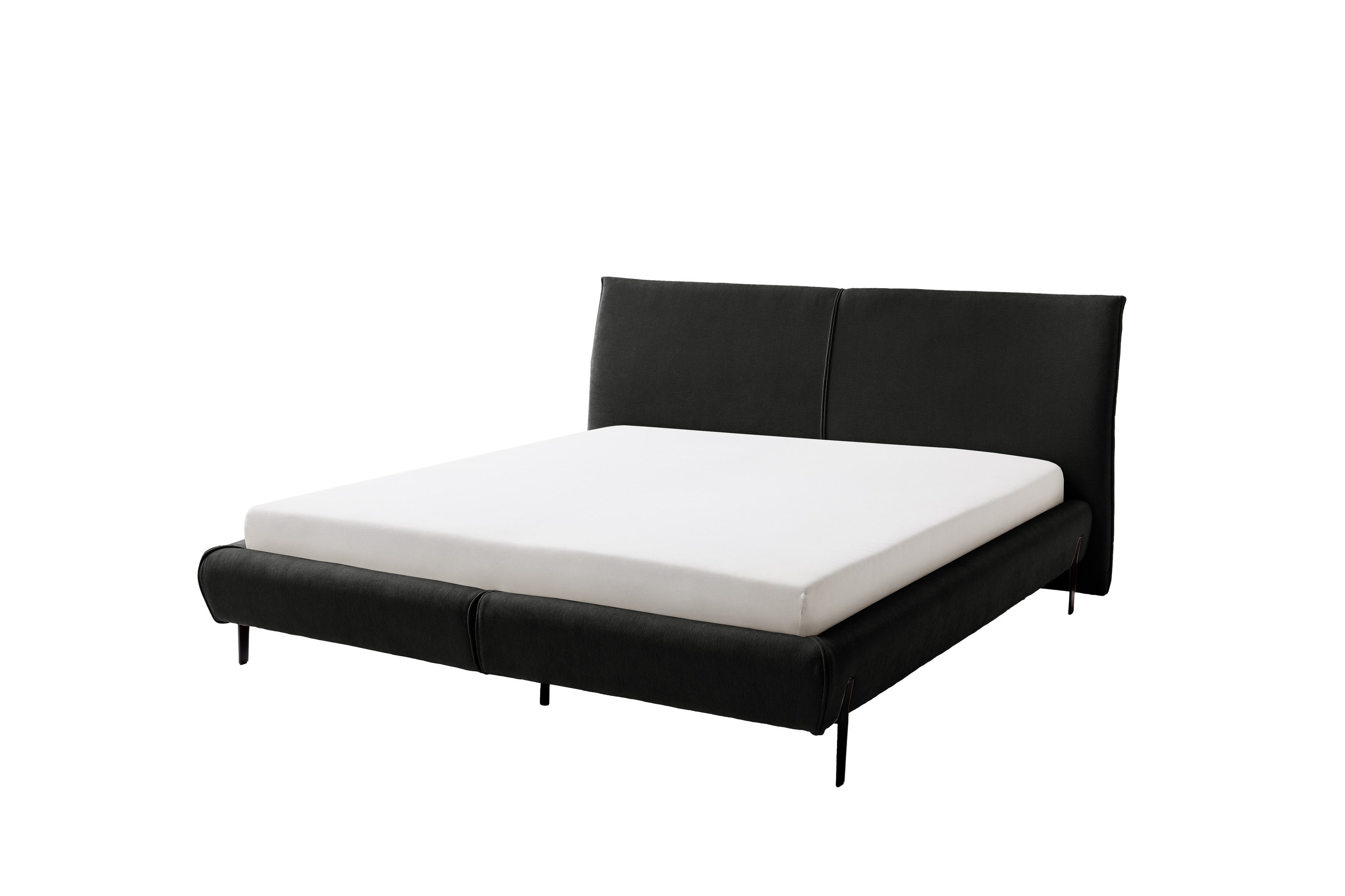 freiraum Polsterbett Pula, in Anthrazit, 180x200 cm Liegefläche - 215x106x228cm (BxHxT)