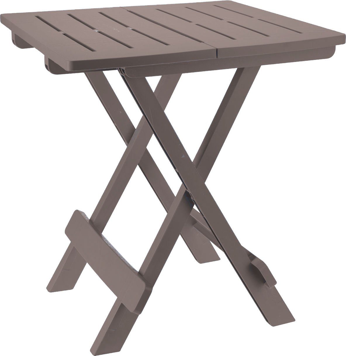 Spetebo Klapptisch »Kunststoff Klapptisch ADIGE 45 x 43 cm braun