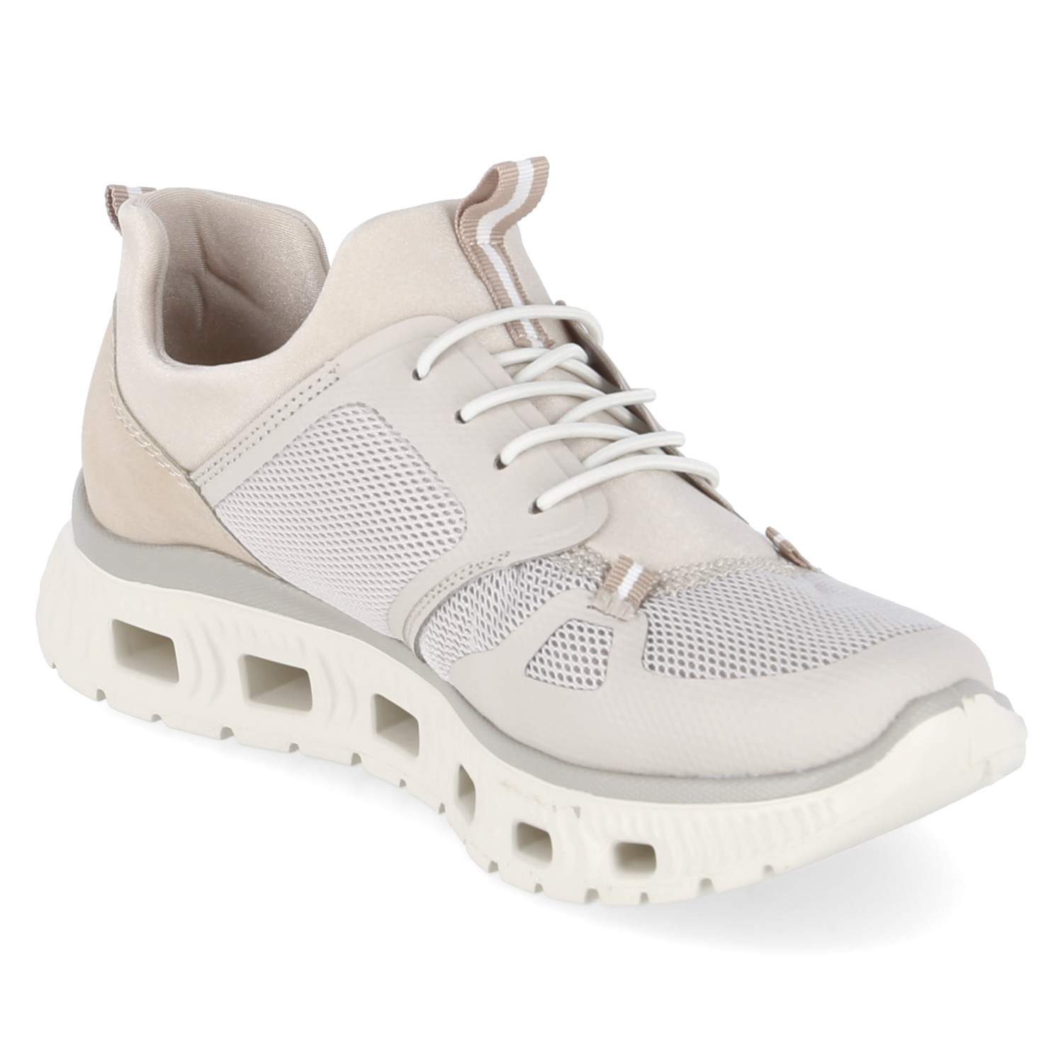 Rieker Rieker Slip On Sneaker M6078-60 Damen Textil & Synthetik beige Slipper – Bild 5 von 5