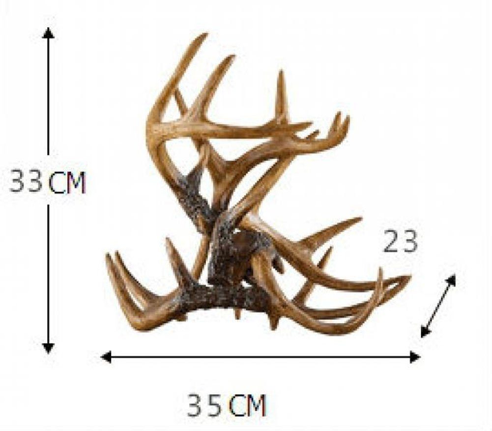 Caramel MEDIA Weinflaschenhalter Weinflaschenhalter Geweih günstig online kaufen