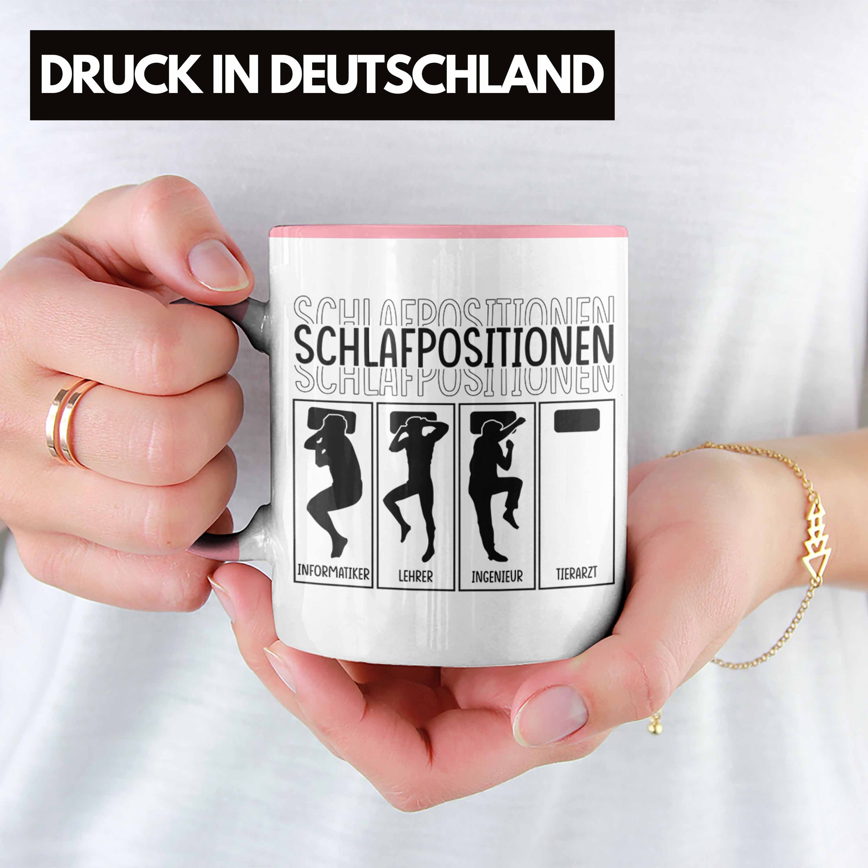 Tasse Ka Trendation Tasse für Tierarzt Geschenk Rosa Spruch Tierärztin Geschenkidee Lustiger