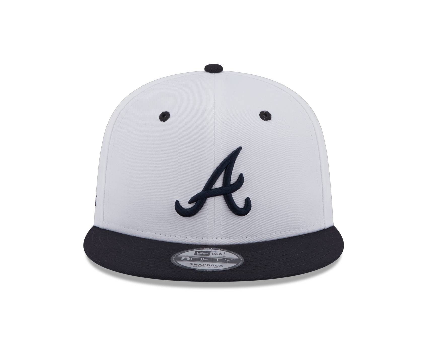 Braves Atlanta Era Cap White Era Cap Crown New 9Fifty New Baseball (1-St)