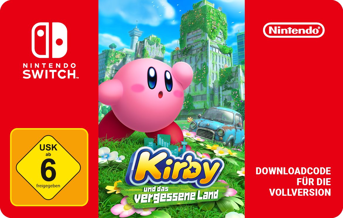 Kirby und das vergessende Land (Download-Code), Nintendo Switch