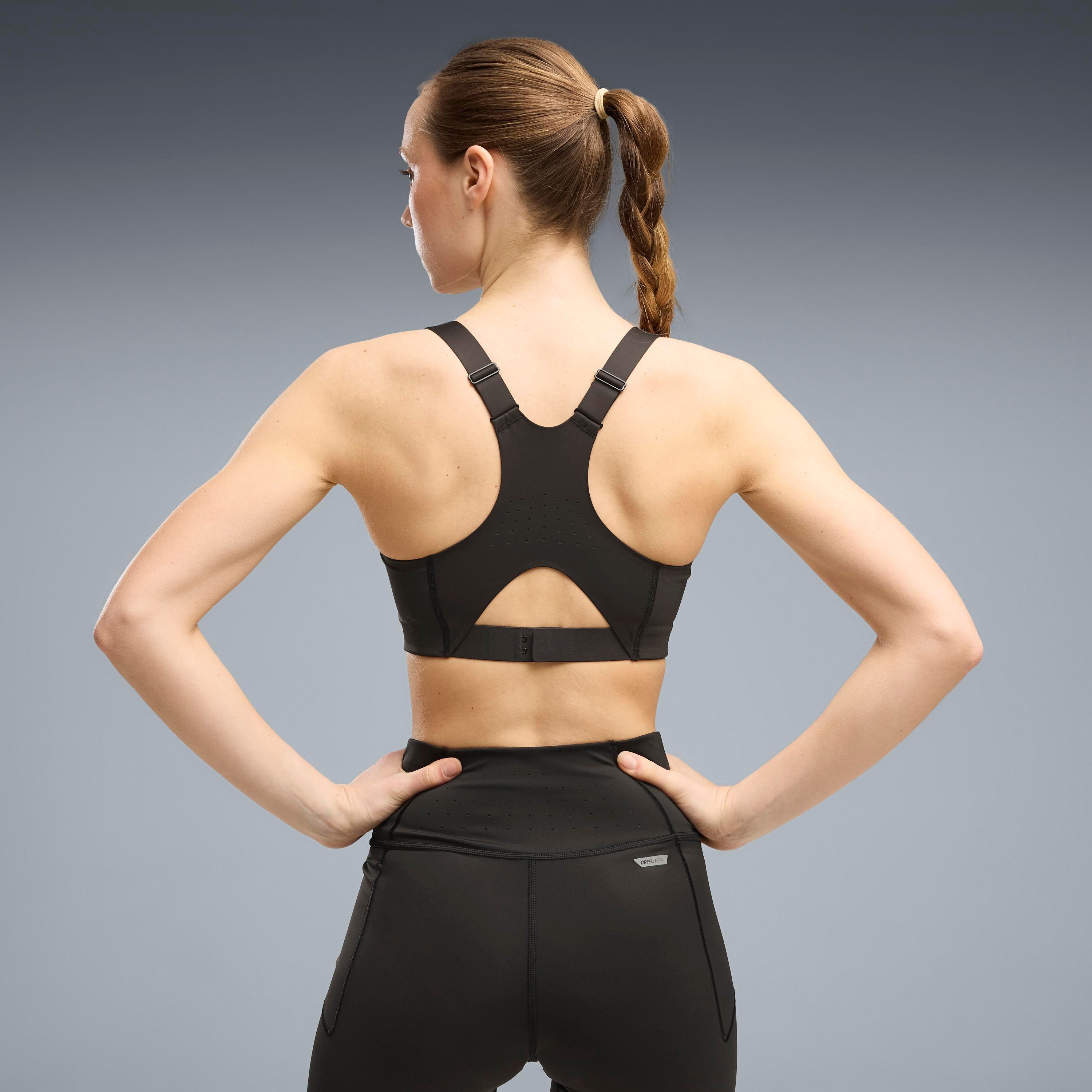 PUMA Sport-BH PWRMODE BRA - HIGH schmale Passform, für Fitness-Training, sportlicher Stil – Bild 2 von 5