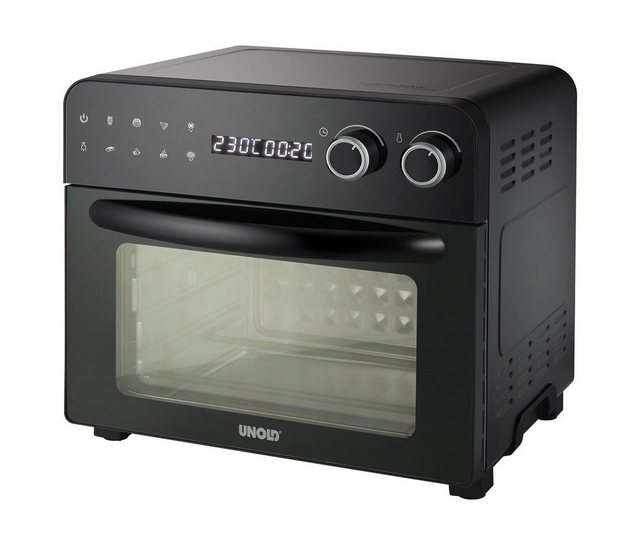 Unold Minibackofen Unold Diamant 23 l 1700 W Schwarz Grill