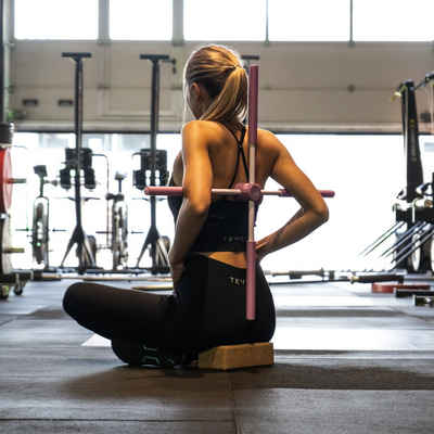 Winch Rückenstabilisator Yoga Stick für eine bessere Körperhaltung, für Haltungskorrektur, Yoga, Pilates, Reha & Rückentraining