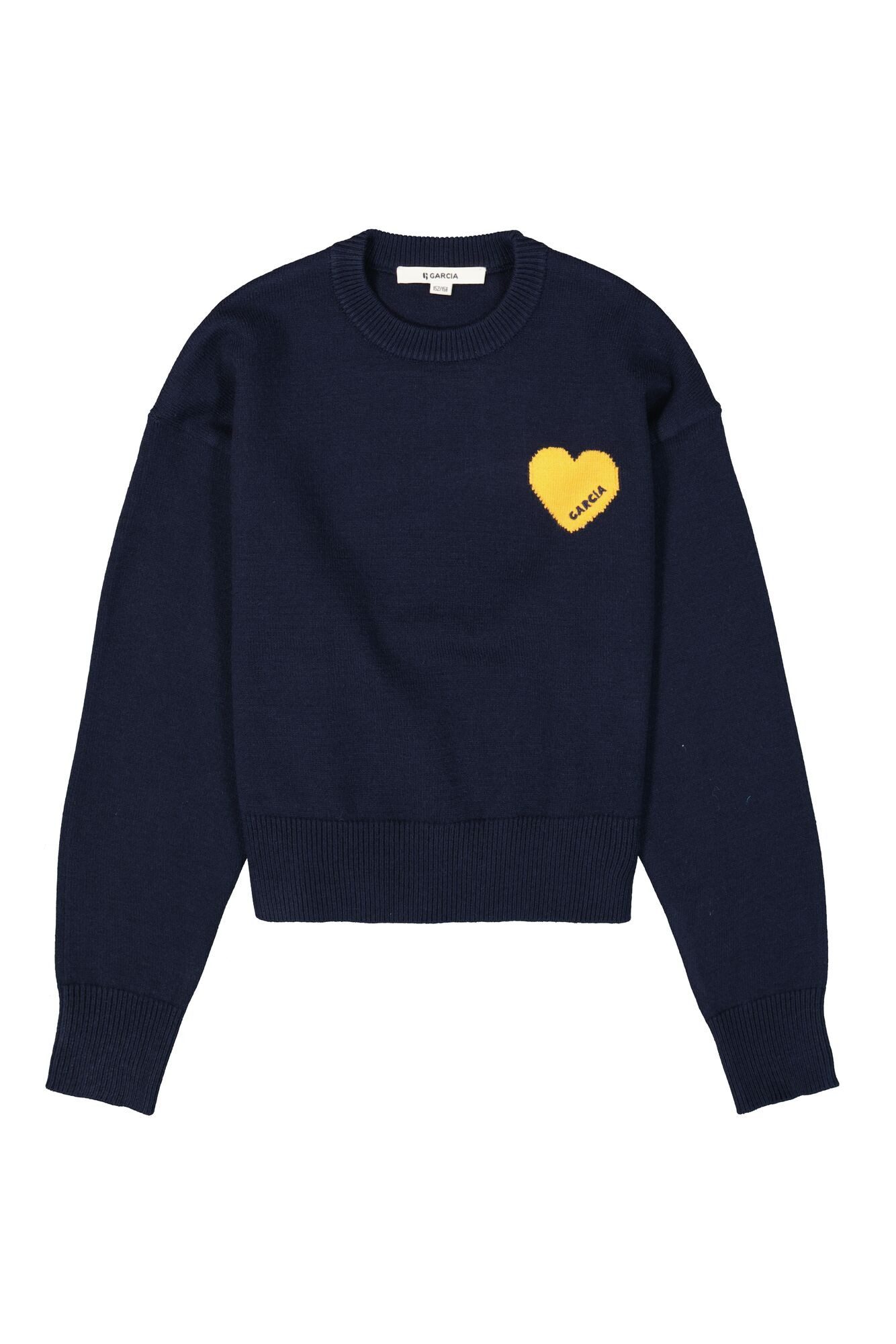 Garcia Strickpullover Weiche Qualität und lockerer Schnitt