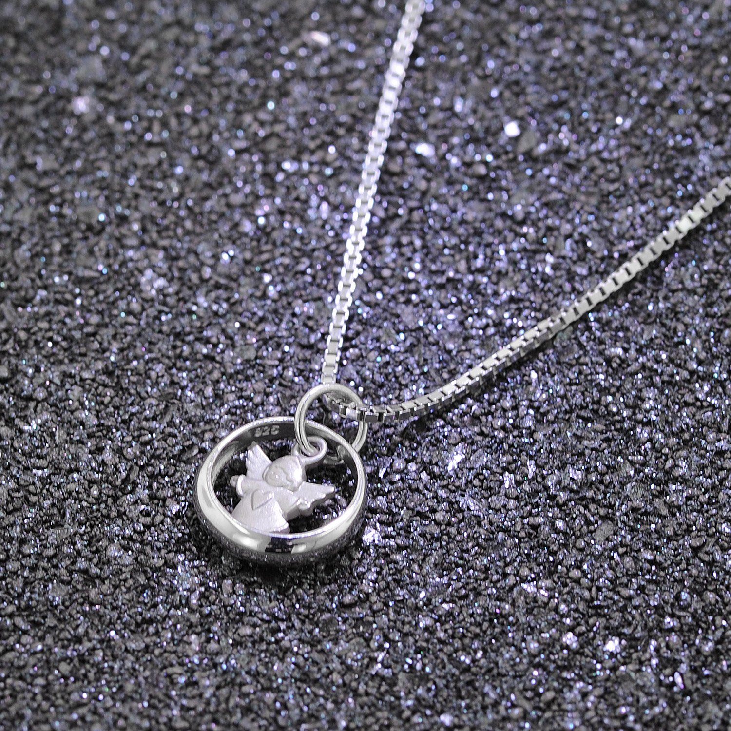 trendor Kette mit Anhänger Taufkette 925 günstig online kaufen