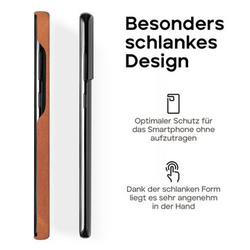 wiiuka Smartphone-Hülle skiin MORE Handyhülle für Samsung Galaxy S23 Ultra, Handgefertigt - Deutsches Leder, Premium Case