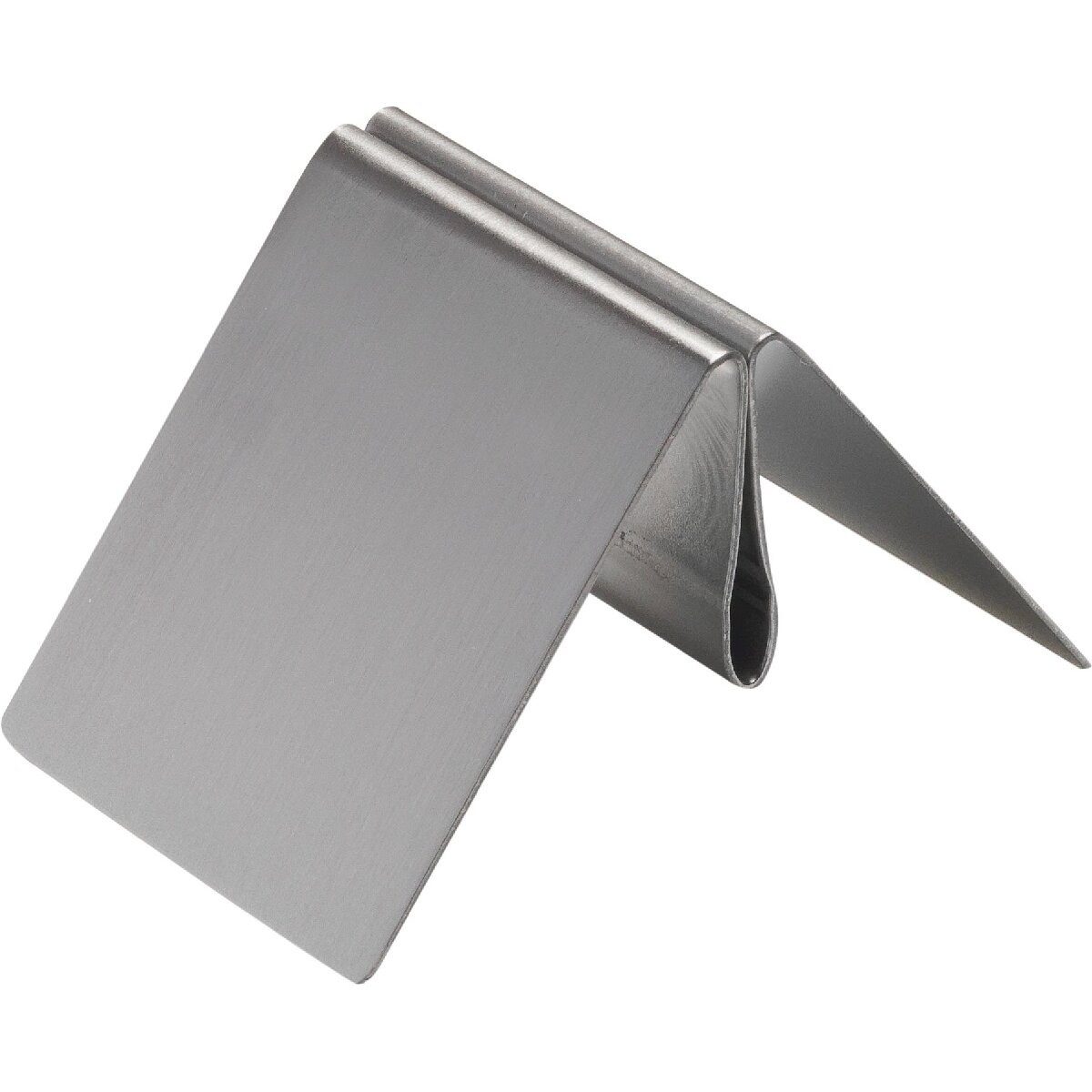 Deflecto Stehsammler Prospekt-/Menükartenhalter 100 mm Edelstahl