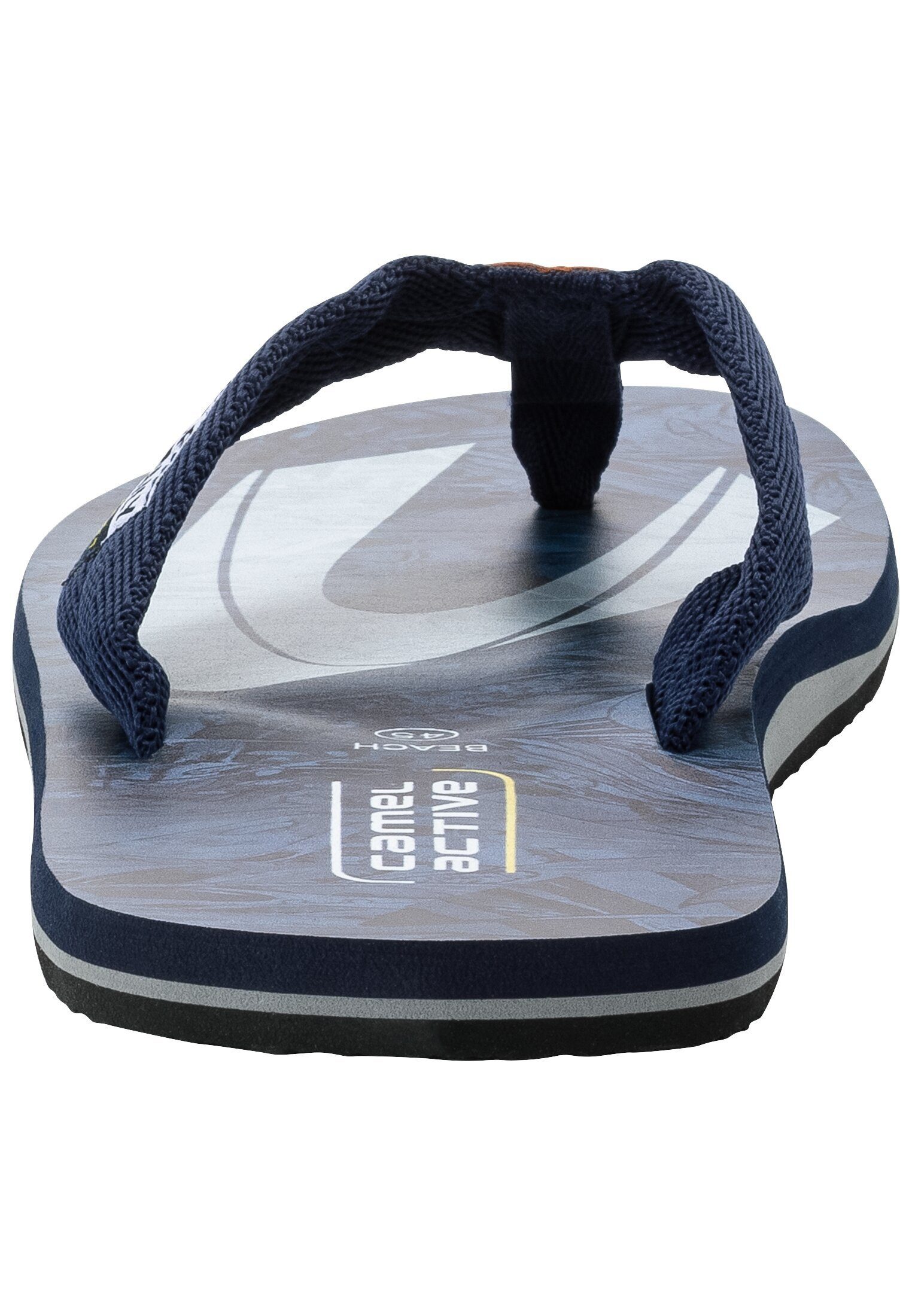 camel active Zehentrenner mit Logoprint Sandale
