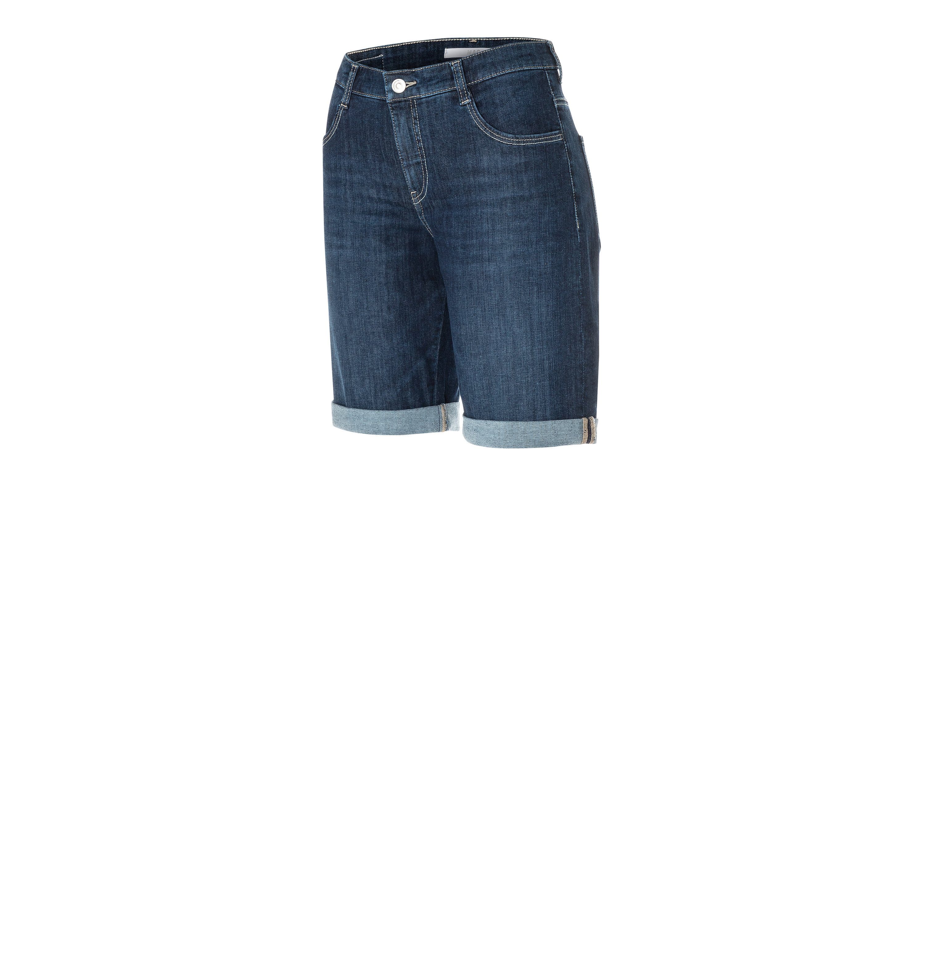 MAC Slim-fit-Jeans Shorty new basic wash