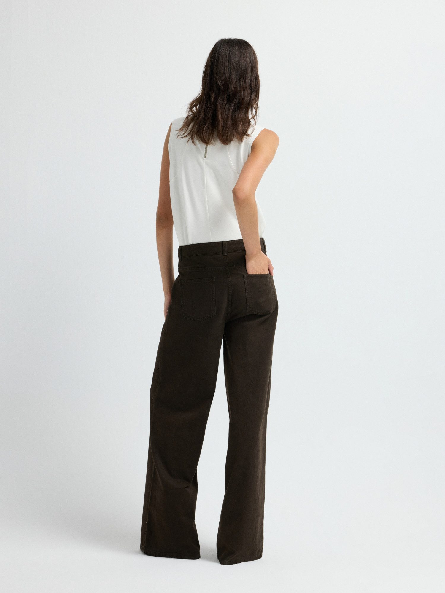 adL Bequeme Jeans Verzierte Jeanshose