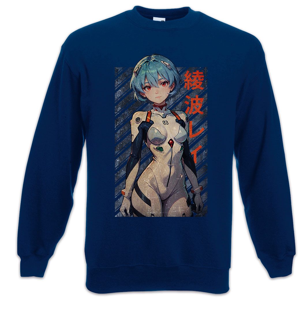 Sweatshirt Rei Ayanami Sweatshirt Genesis Nerv Asuka Neon Gendo Evangelion Anime