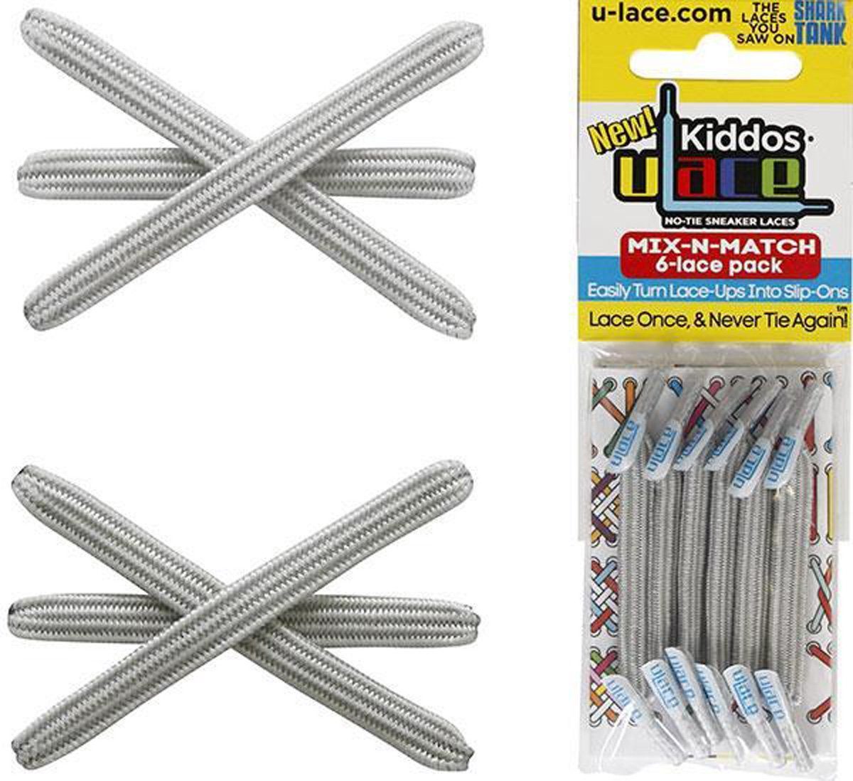 U-Laces Schnürsenkel Kiddos - elastische Schnürsenkel mit Wiederhaken für Kinder