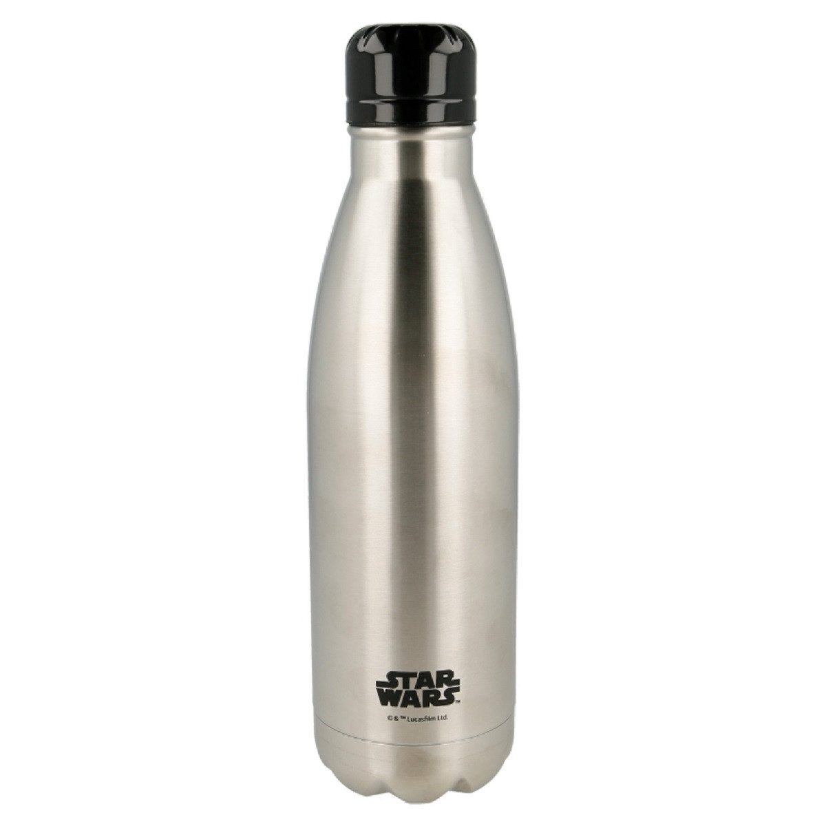 Star Wars Trinkflasche - Stainless Steel Bottle 780 ml mit Schraubverschluss, Edelstahl