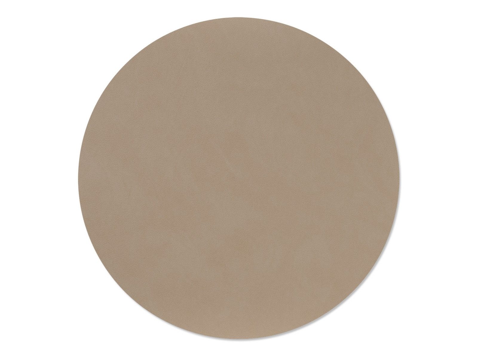 LIND DNA Platzset Nupo Tischset Circle L clay brown 38cm