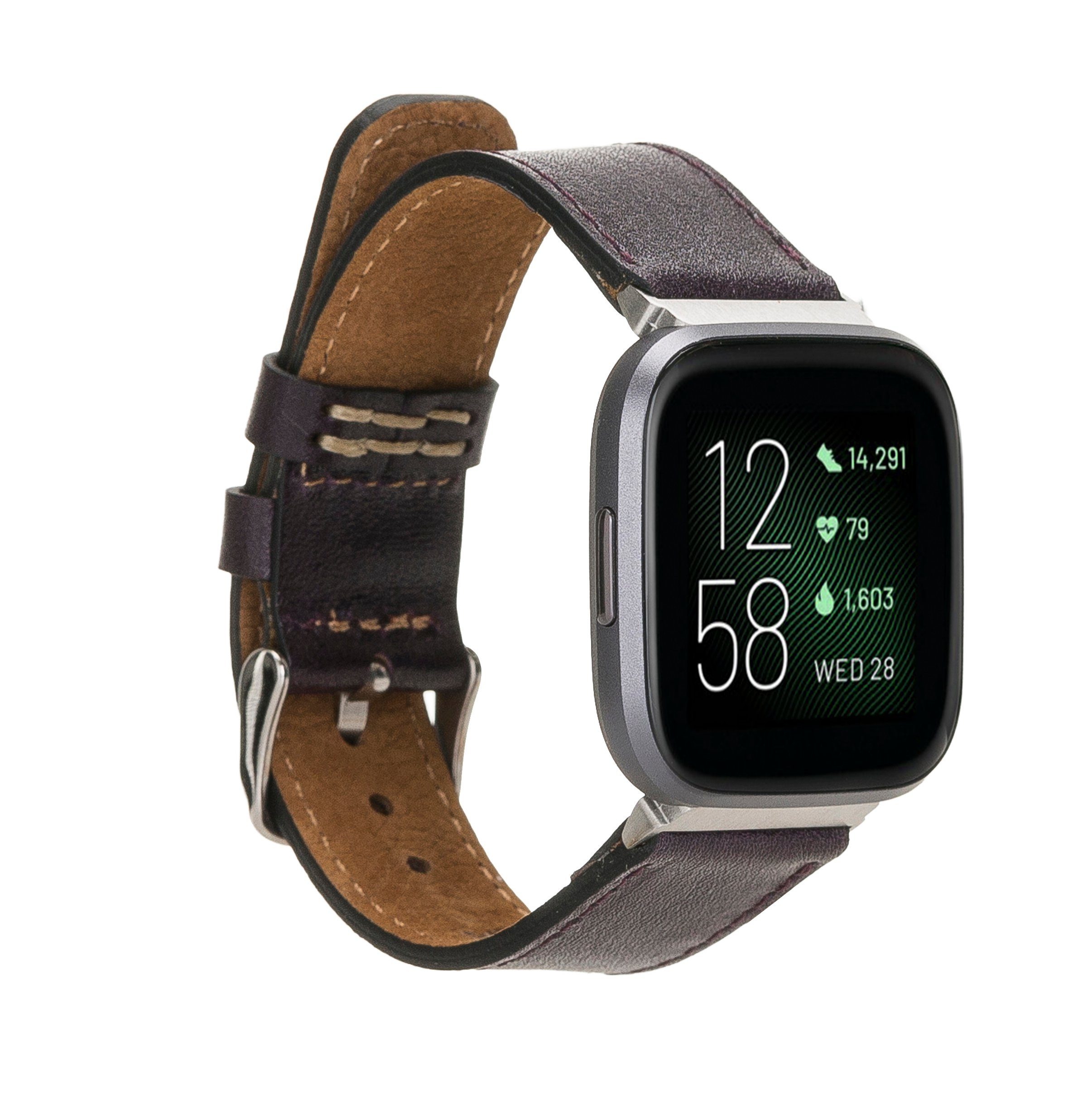 Renna Leather Smartwatch-Armband Fitbit Versa 4 günstig online kaufen
