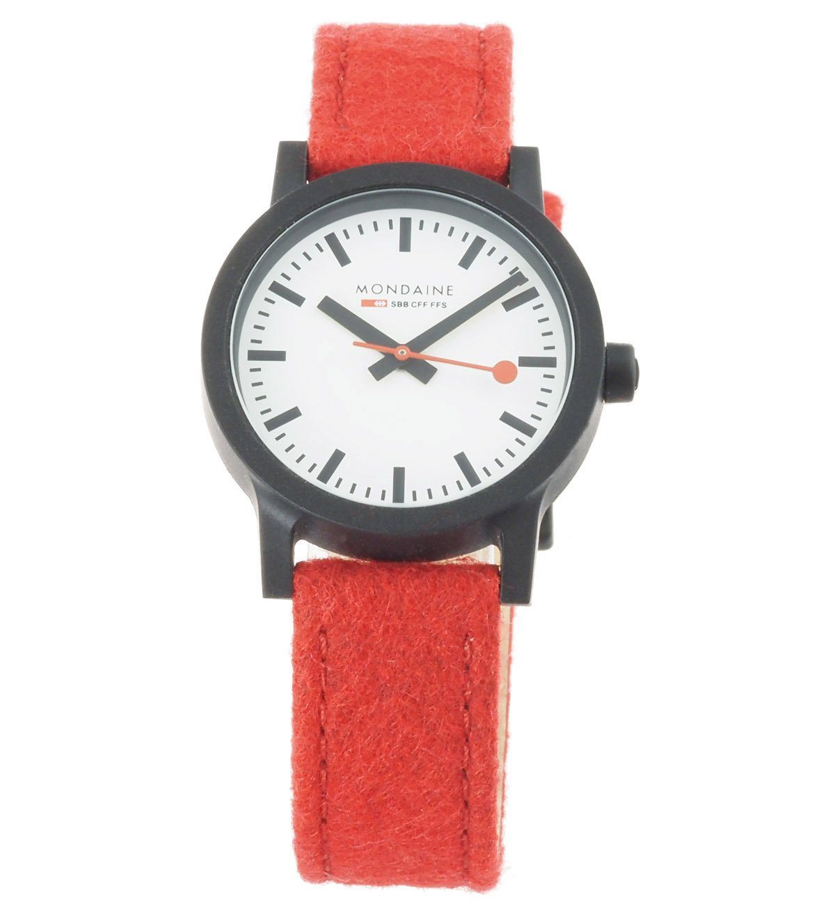 MONDAINE Schweizer Uhr Damen Armbanduhr MS1.32110.LH.SET Essence 32 mm Ø mit Wechselband