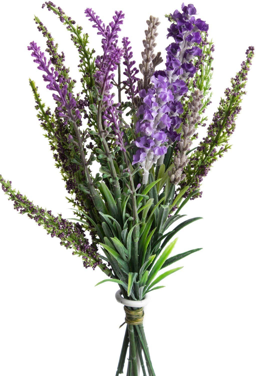 Lavendel - Erika Bündel, Botanic-Haus, 26 cm Kunstzweig Höhe