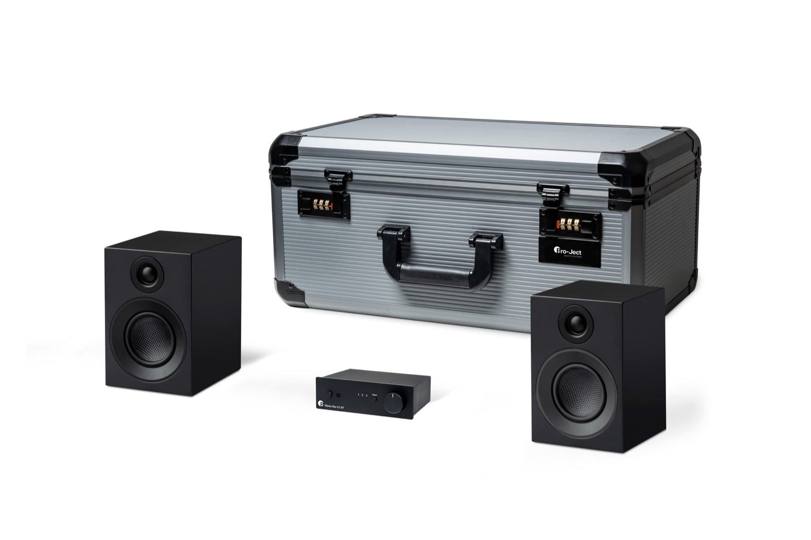 Pro-Ject Audio-System Pro-Ject Travel Set - Schwarz - Schwarz