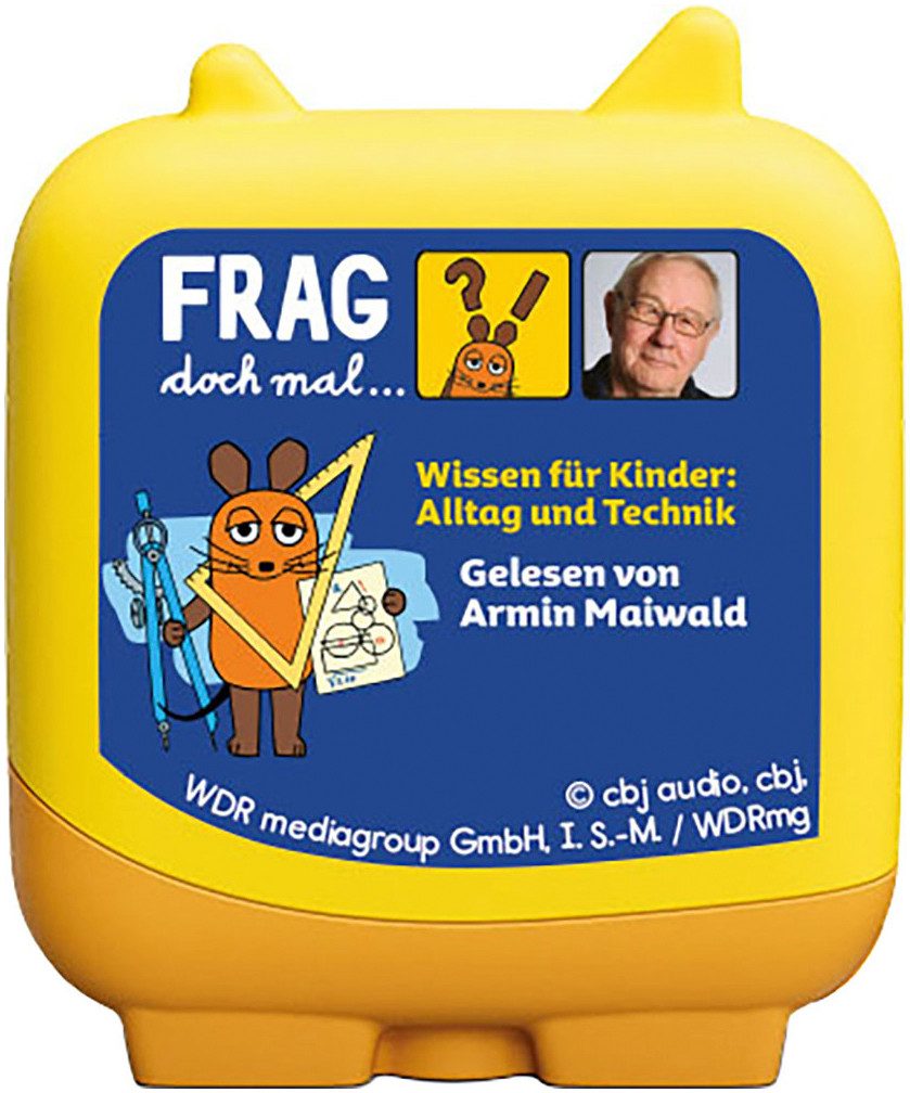 tonies Hörspielfigur Frag doch mal die Maus - Wissen für Kinder Alltag und Technik
