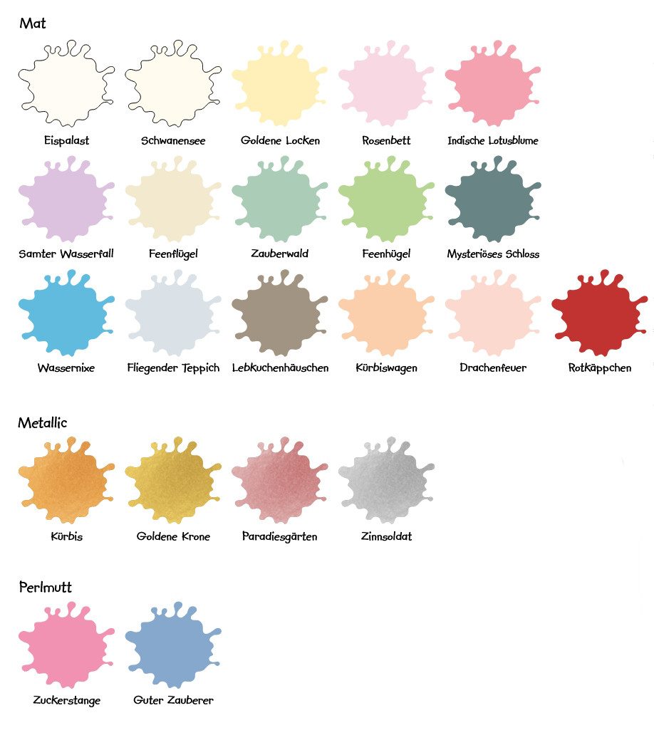 Alpina Holzlack Little Stars Kinder Möbel- & Spielzeugfarbe 250 & 750 ml Kinderfarbe, Möbel- und Spielzeugfarbe, Matt, Ideal für Kinderzimmer