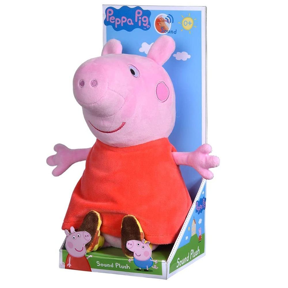 Peppa Pig Plüschfigur »Peppa Plüsch-Figur mit Sound Peppa Wutz Peppa Pig TY  25 cm Softwool«