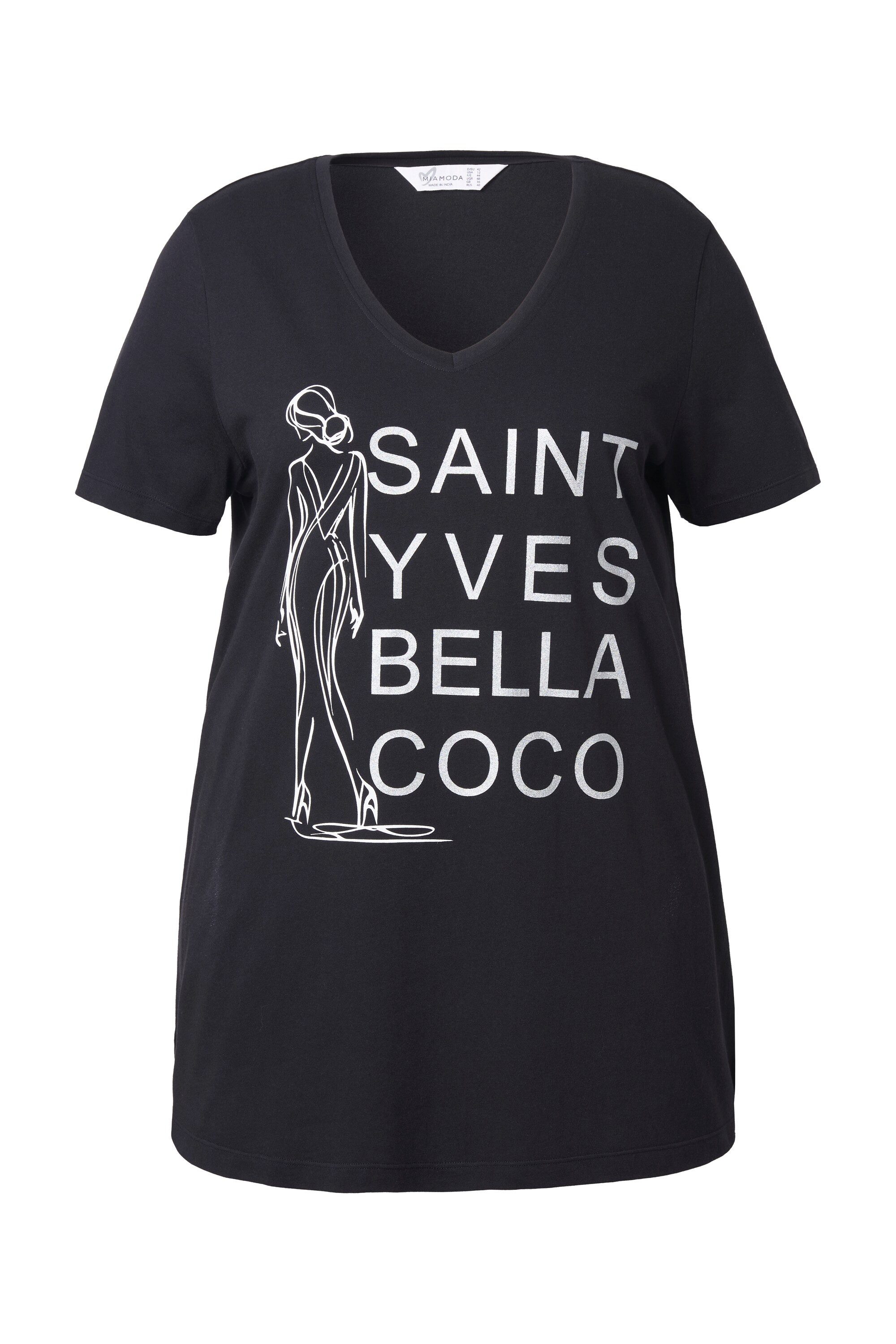 MIAMODA T-Shirt T-Shirt A-Linie Fashion Print günstig online kaufen