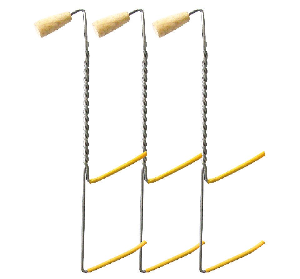 Lotblei Paladin Räucherhaken 18 cm / 5 Stück