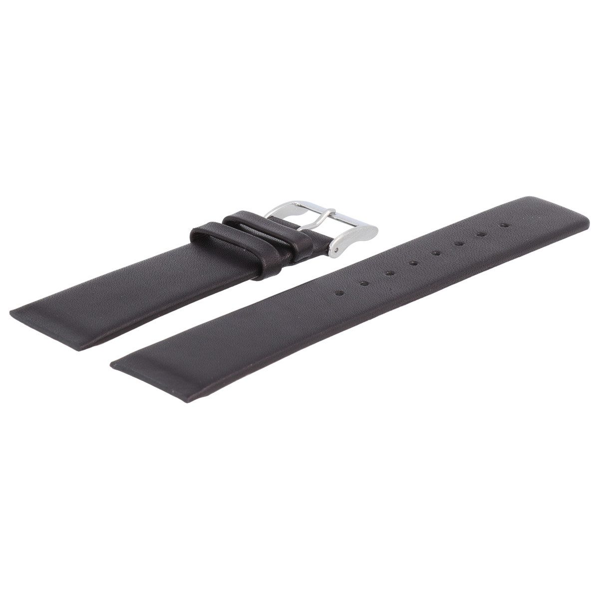SKAGEN Uhrenarmband 22mm Leder Schwarz 233XXLSLN
