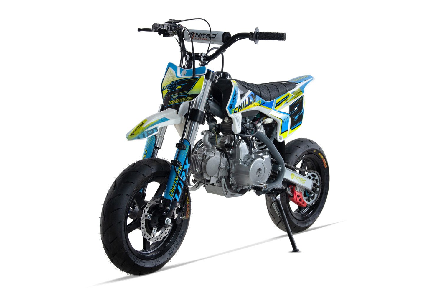Smarty Dirt-Bike 125cc Dirtbike CHILLY UX URX 12/12 Kick und E-Start