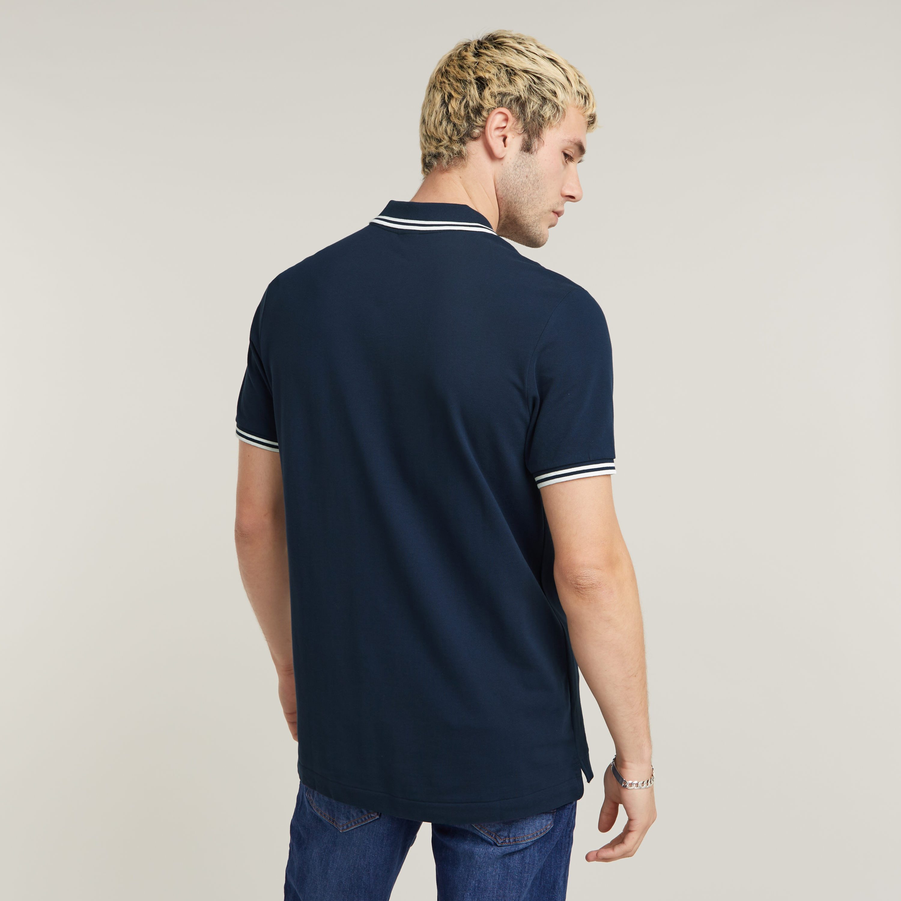 G-STAR Poloshirt Poloshirt Dunda slim stripe in Kurzarm-Form günstig online kaufen