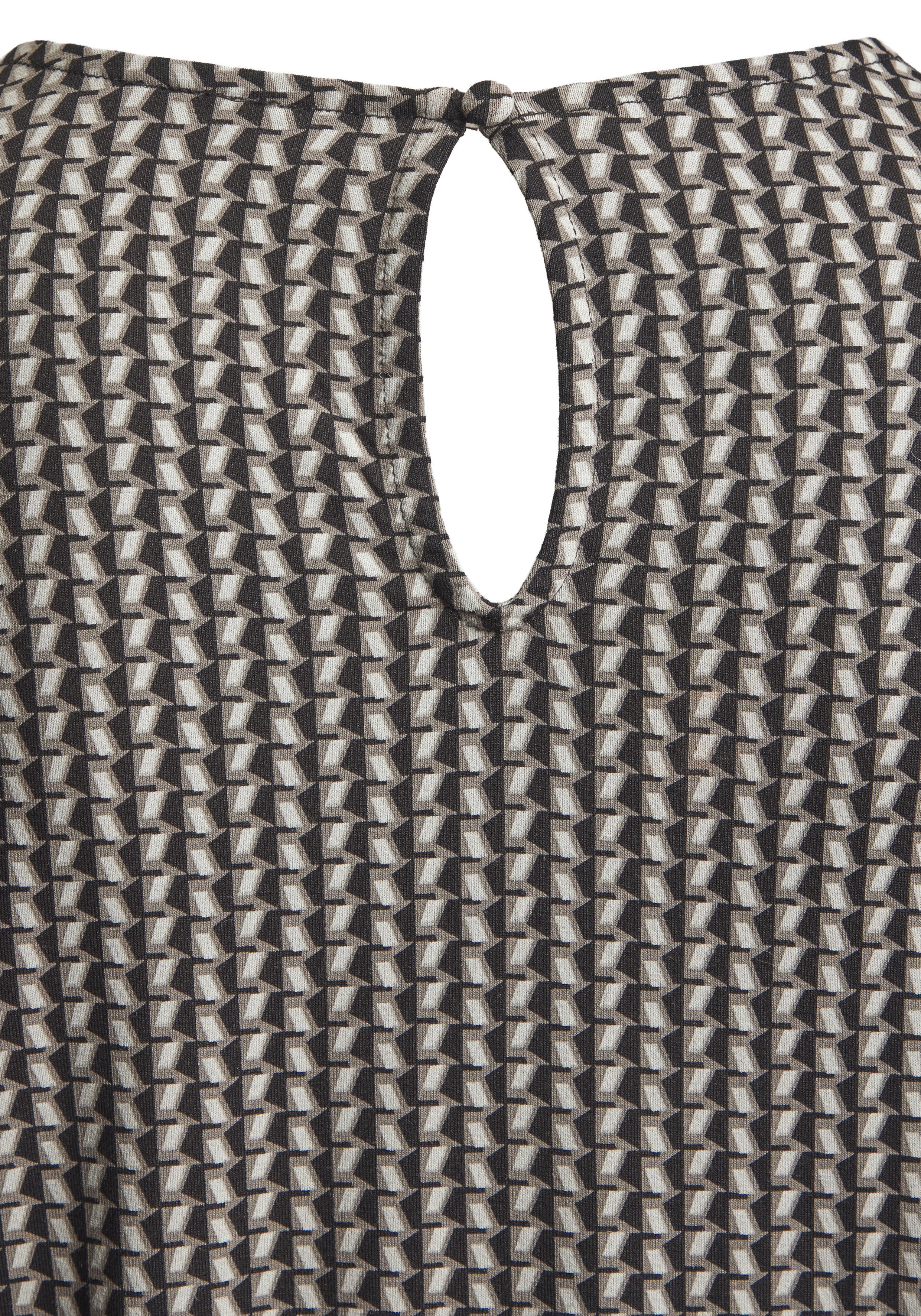 LASCANA T-Shirt (1-tlg) schönes Knopfdetail hinten