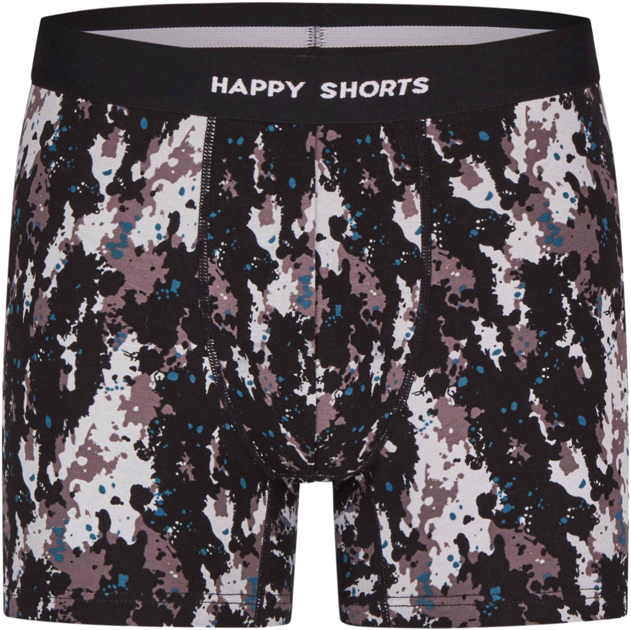 HAPPY SHORTS Trunk 3er Pack Happy Shorts Boxershorts Pants Boxer Camouflage (1-St)